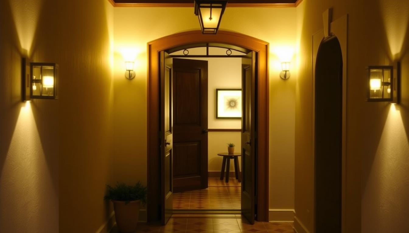 Beleuchtung im Eingangsbereich – Atmosphäre & Sicherheit verbinden