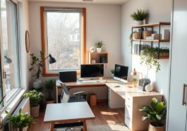 Ideen für kleine Büros: Platz sparen und trotzdem komfortabel arbeiten