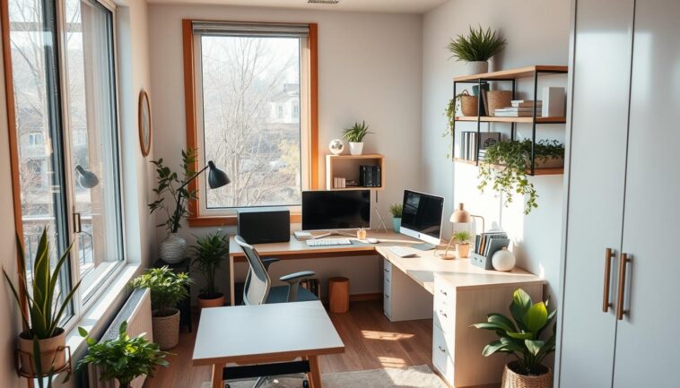 Ideen für kleine Büros: Platz sparen und trotzdem komfortabel arbeiten