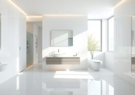 Kleine Badezimmer größer wirken lassen: Raumideen 2025