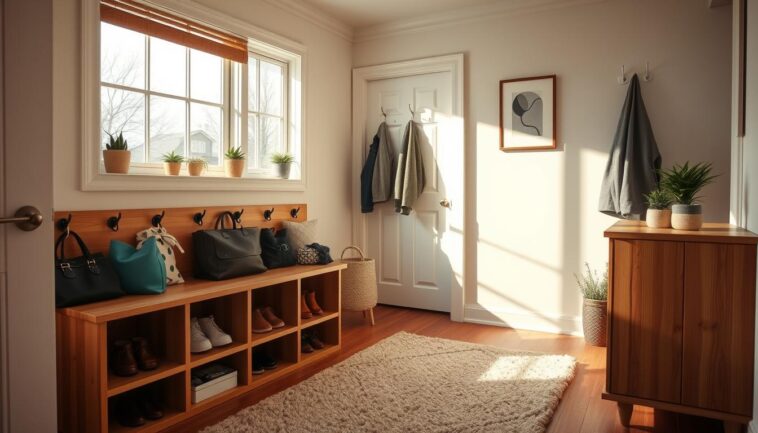Kleine Eingänge clever nutzen – Stauraum und Übersicht