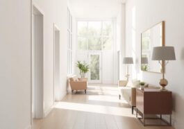Kleine Flure größer wirken lassen: Farb- und Gestaltungstipps