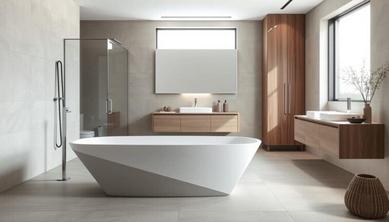 Modernes Badezimmer gestalten: Trends & Materialien 2025
