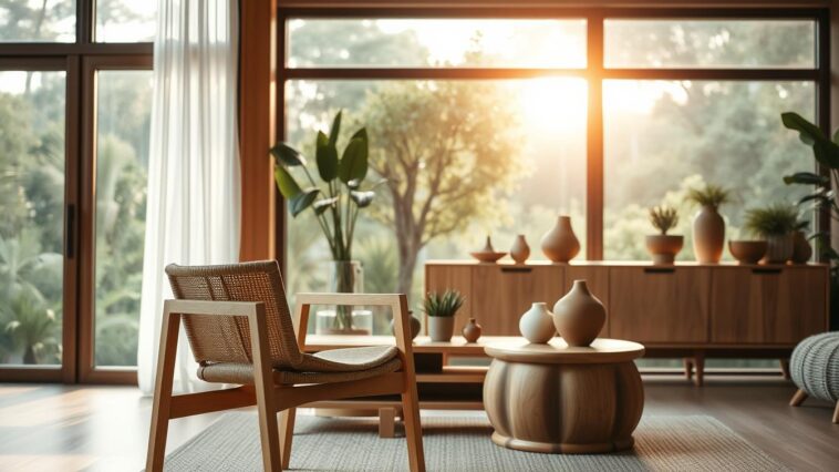 Nachhaltige Möbel & Stoffe für umweltbewusstes Wohnen